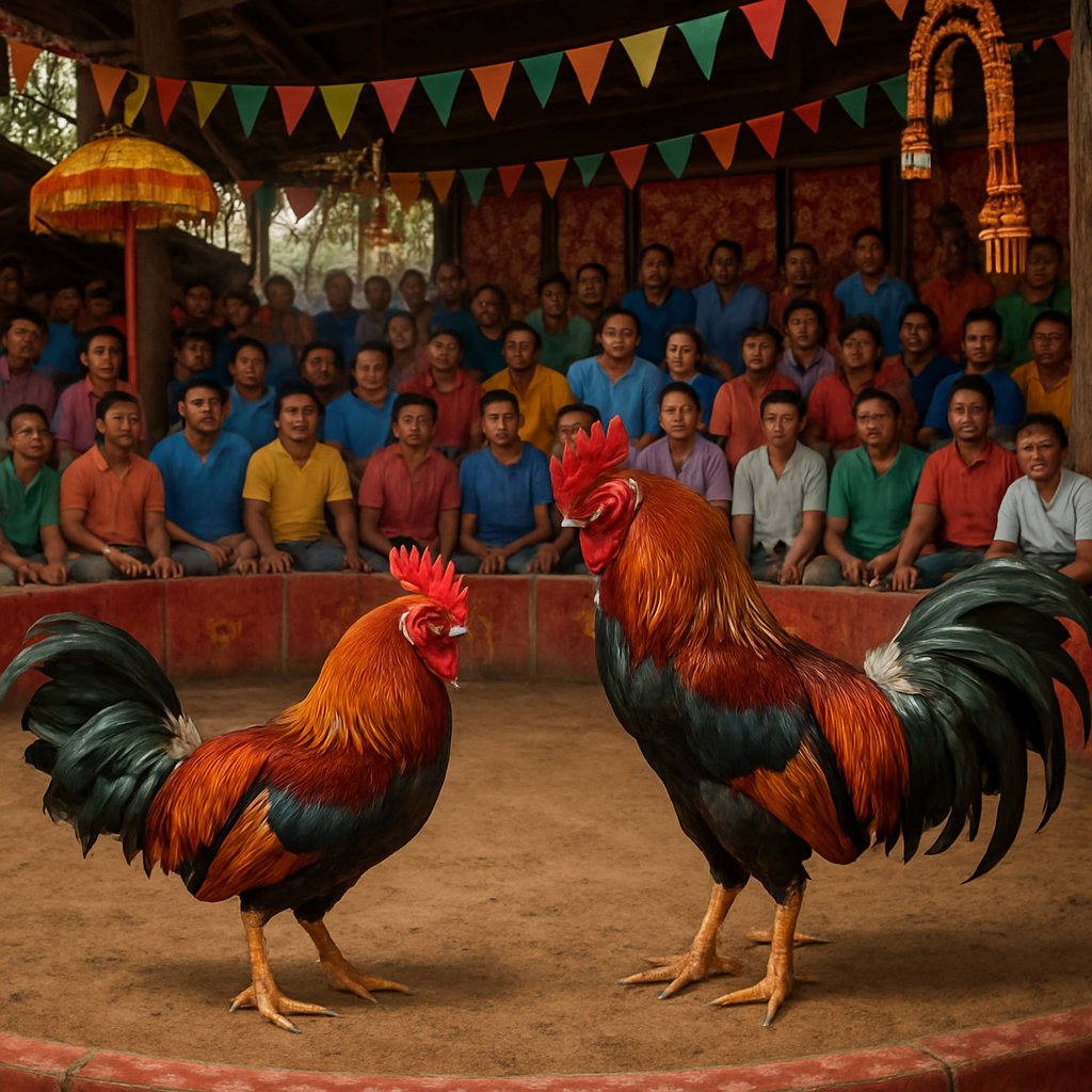 Ilustrasi Mengenal Sabung Ayam: Panduan Dasar dan Tips Penting